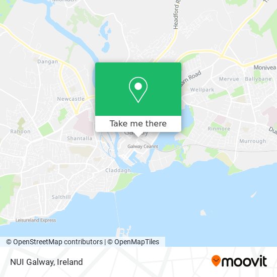 NUI Galway map