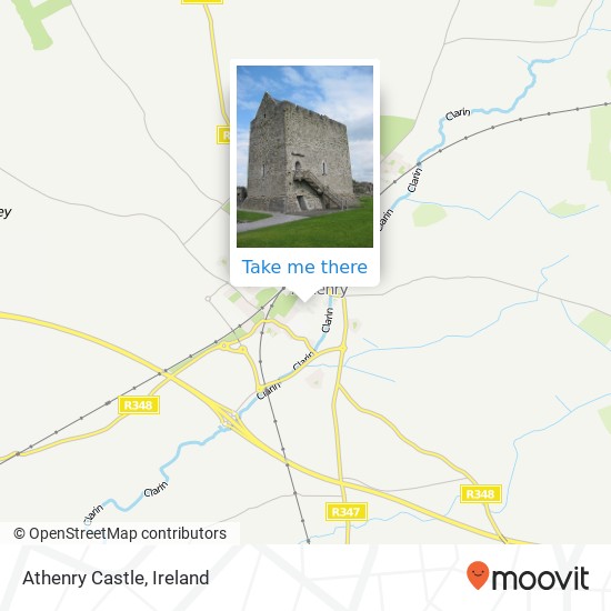 Athenry Castle plan