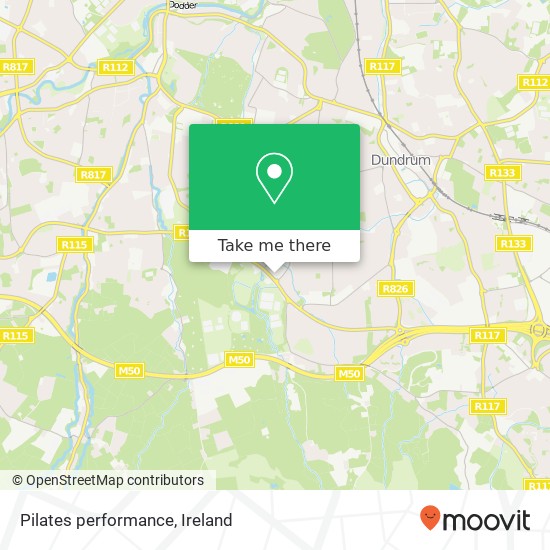 Pilates performance map