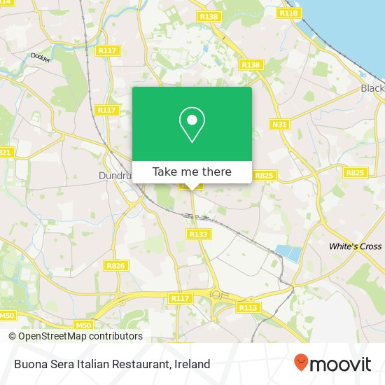 Buona Sera Italian Restaurant map