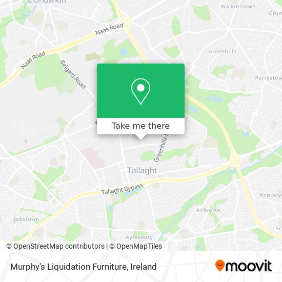 Murphy's Liquidation Furniture map