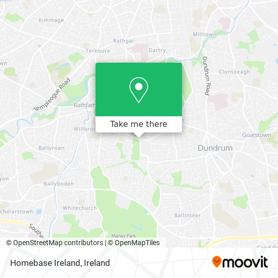 Homebase Ireland map