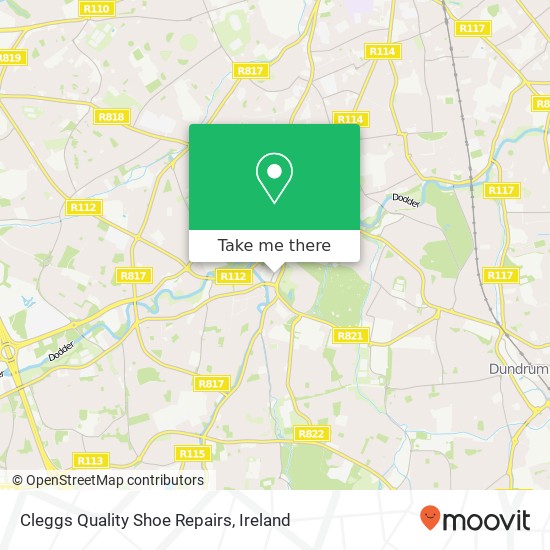 Cleggs Quality Shoe Repairs map