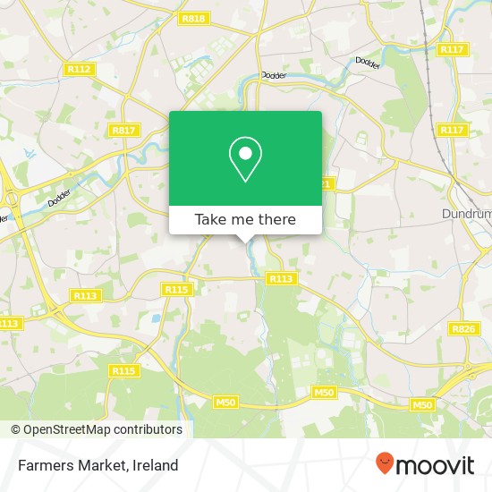 Farmers Market map