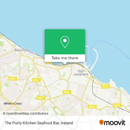 The Purty Kitchen Seafood Bar map