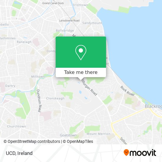 UCD map