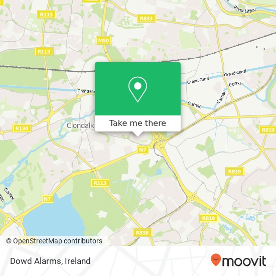 Dowd Alarms map