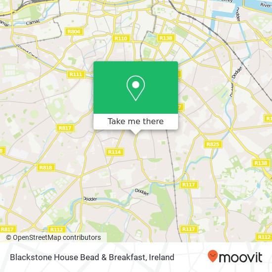 Blackstone House Bead & Breakfast map