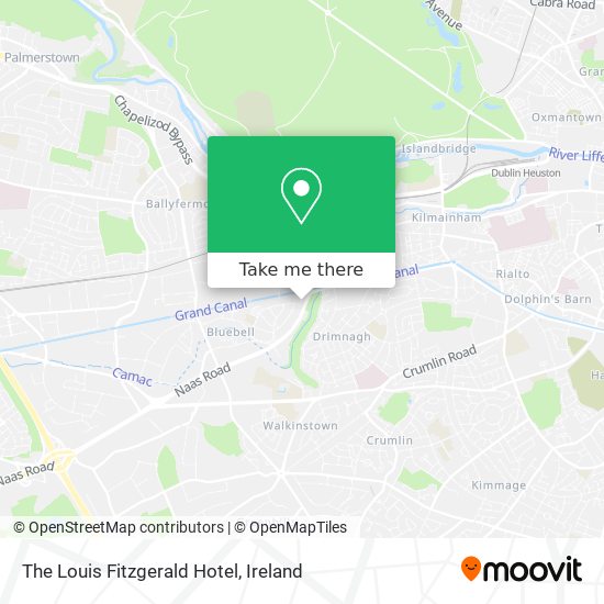 The Louis Fitzgerald Hotel map