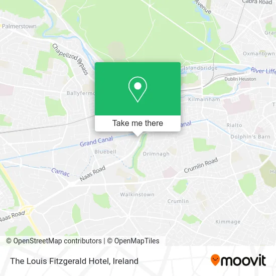 The Louis Fitzgerald Hotel map