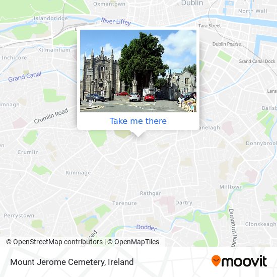 Mount Jerome Cemetery map