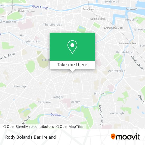 Rody Bolands Bar map