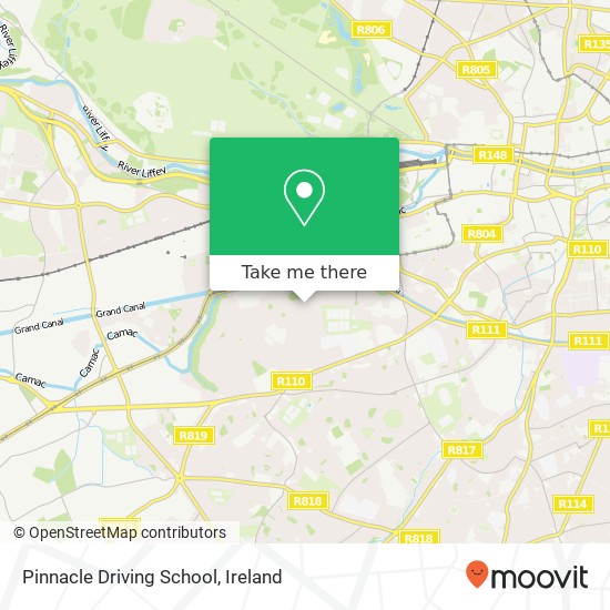 Pinnacle Driving School map