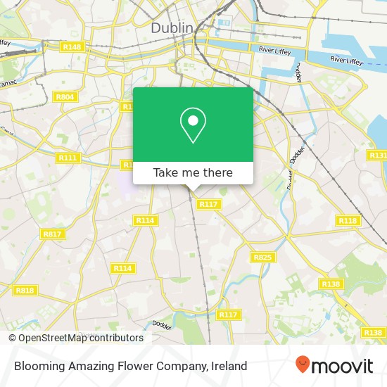 Blooming Amazing Flower Company map