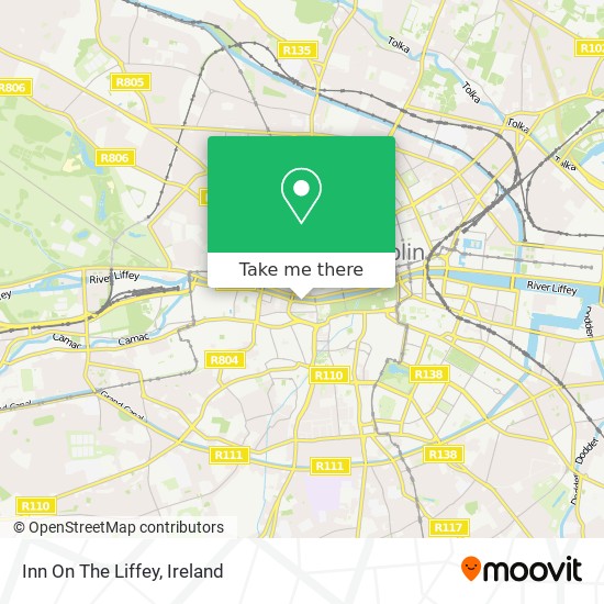 Inn On The Liffey map