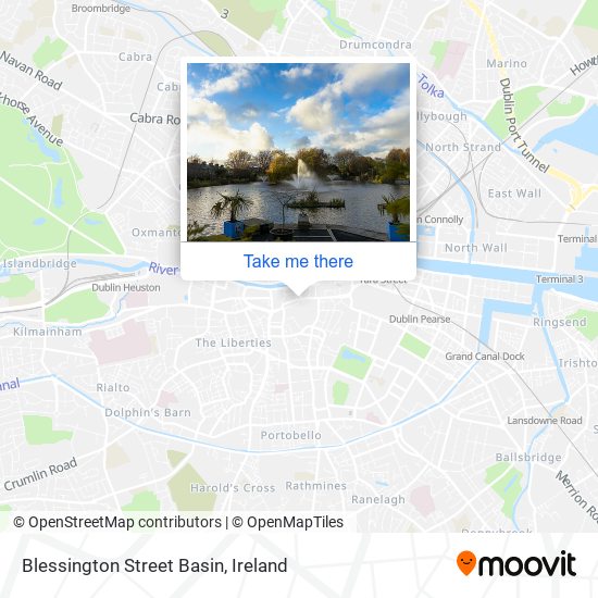 Blessington Street Basin plan
