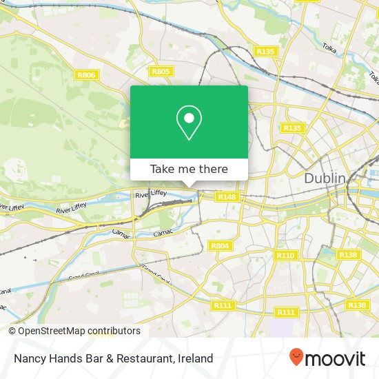 Nancy Hands Bar & Restaurant map