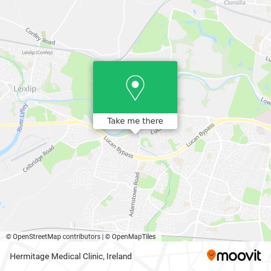 Hermitage Medical Clinic map