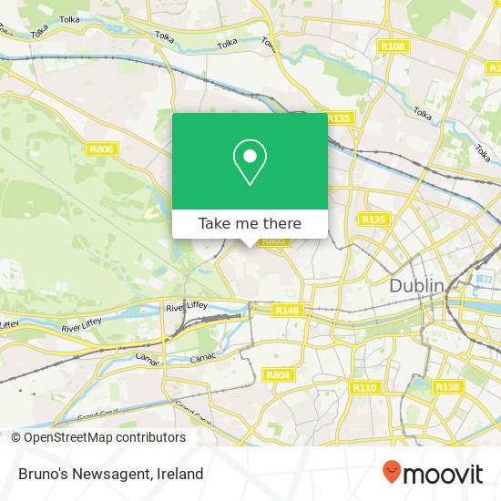 Bruno's Newsagent map