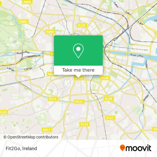 Fit2Go map