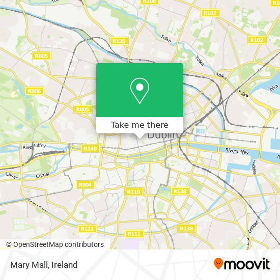 Mary Mall map