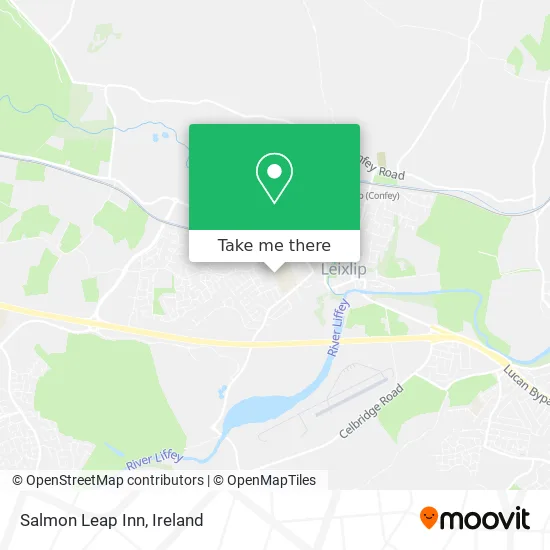 Salmon Leap Inn map