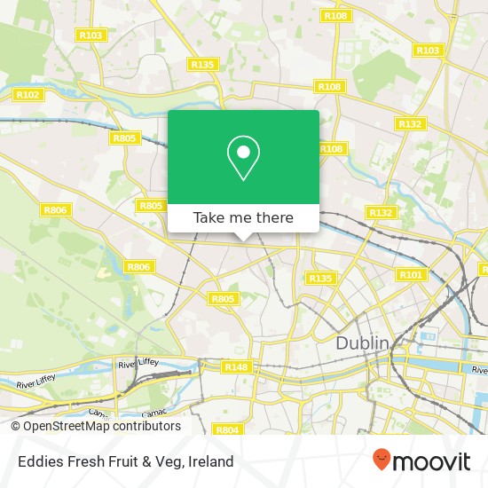 Eddies Fresh Fruit & Veg map