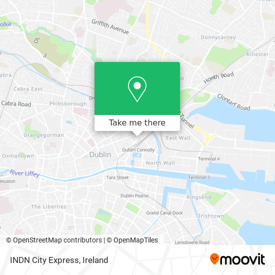 INDN City Express map