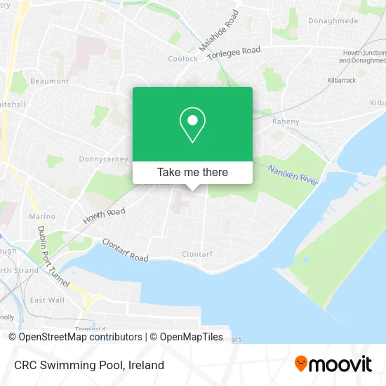 CRC Swimming Pool map