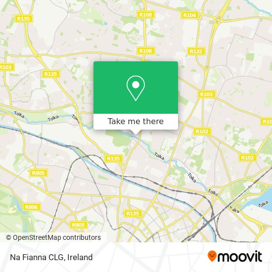 Na Fianna CLG map