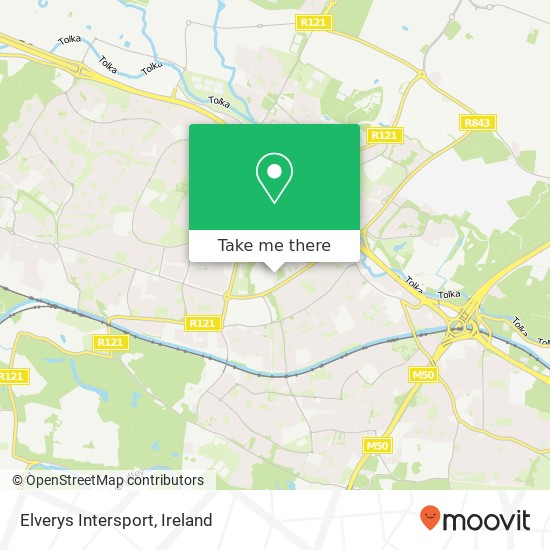 Elverys Intersport map