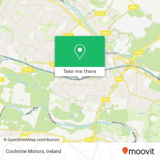 Coolmine Motors map