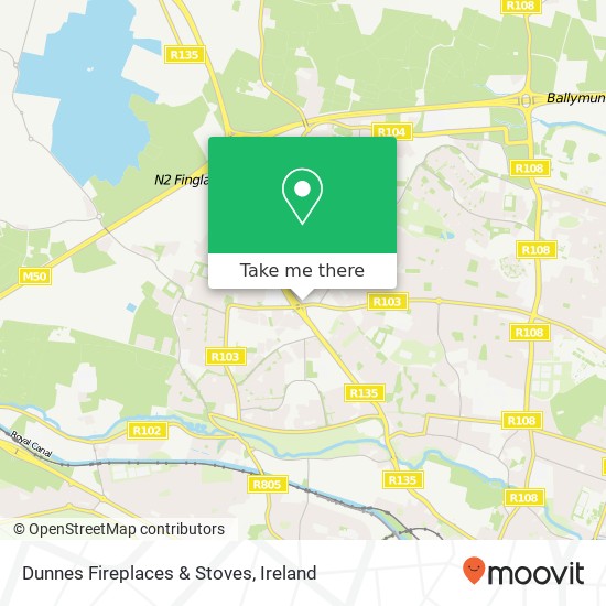 Dunnes Fireplaces & Stoves map