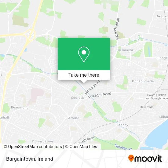 Bargaintown map