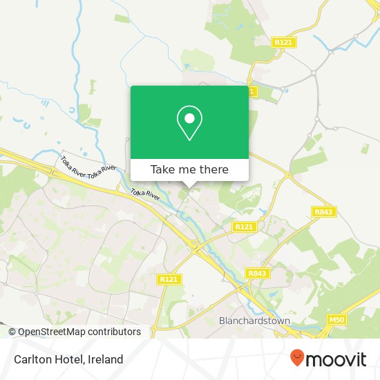 Carlton Hotel map