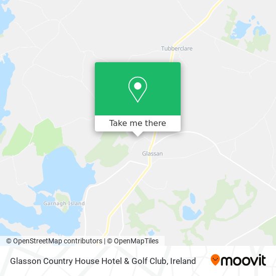 Glasson Country House Hotel & Golf Club map