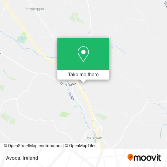 Avoca map