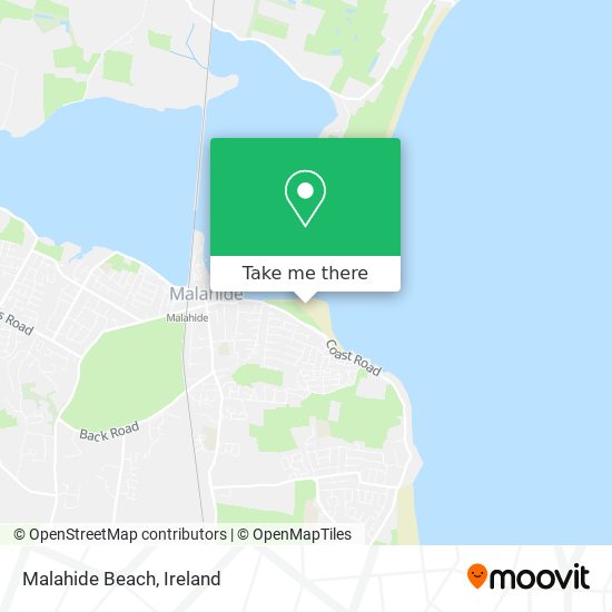 Malahide Beach map
