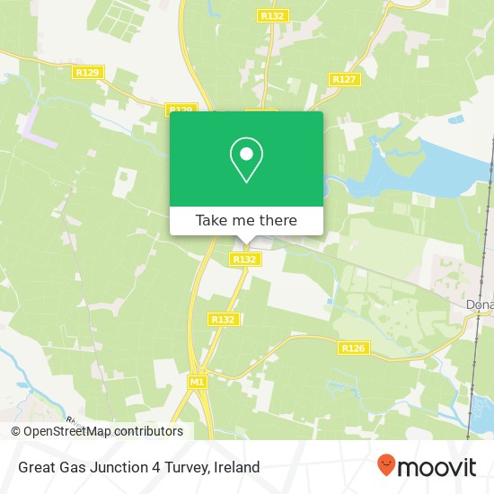Great Gas Junction 4 Turvey map