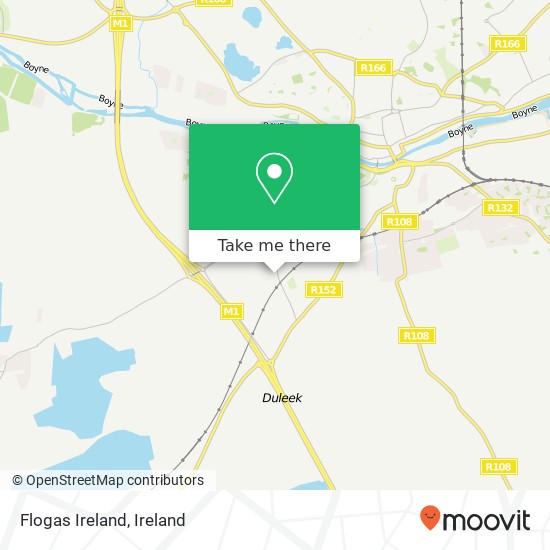 Flogas Ireland map