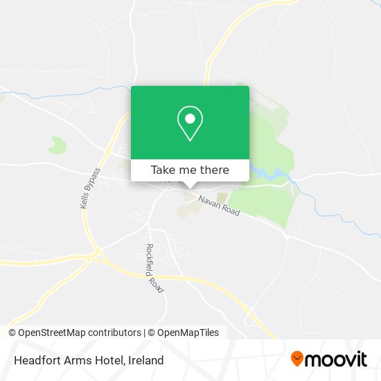 Headfort Arms Hotel plan