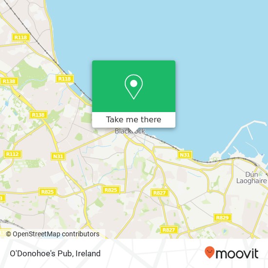 O'Donohoe's Pub map