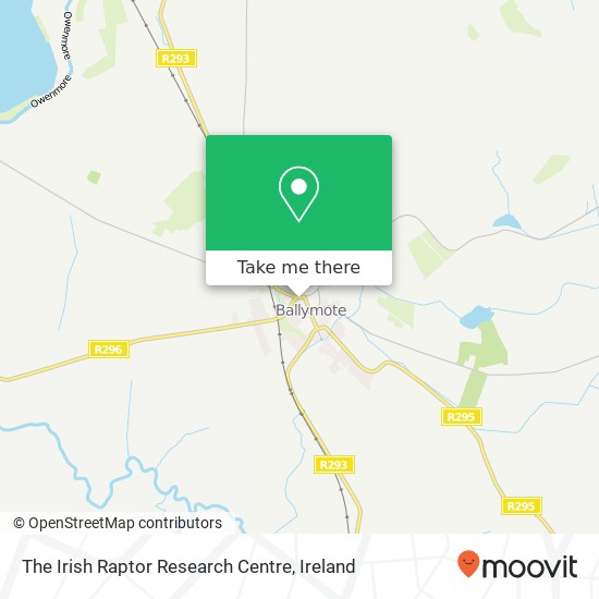 The Irish Raptor Research Centre map