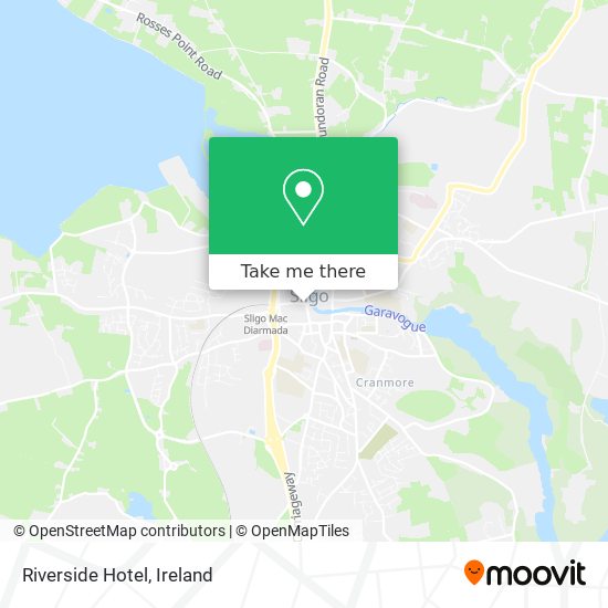 Riverside Hotel map