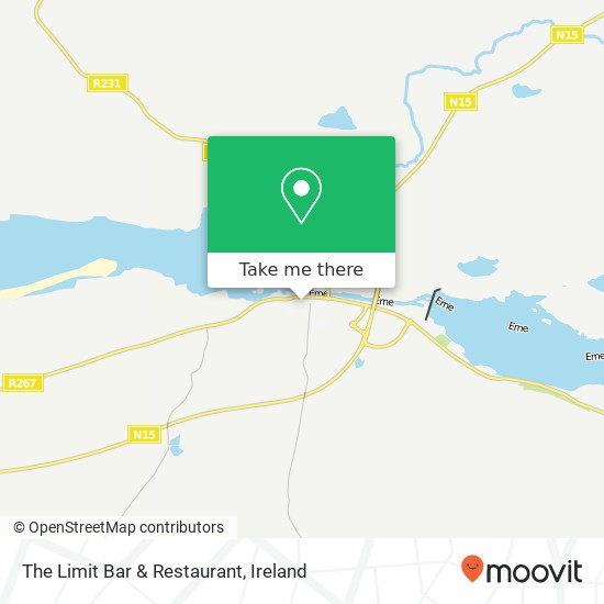 The Limit Bar & Restaurant map