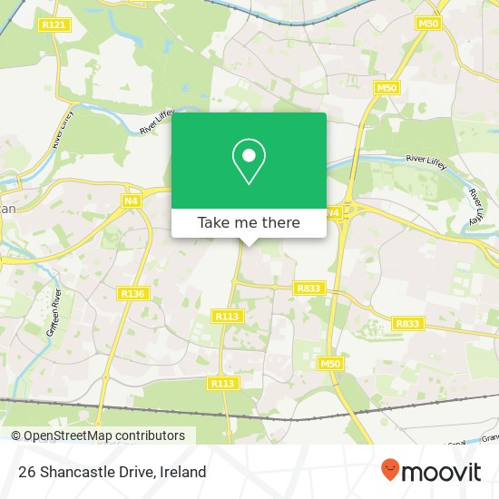 26 Shancastle Drive map