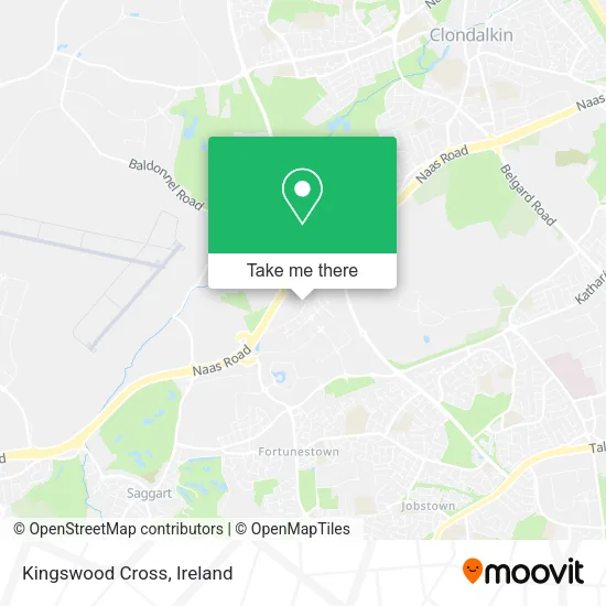 Kingswood Cross map