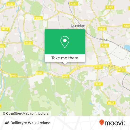 46 Ballintyre Walk map