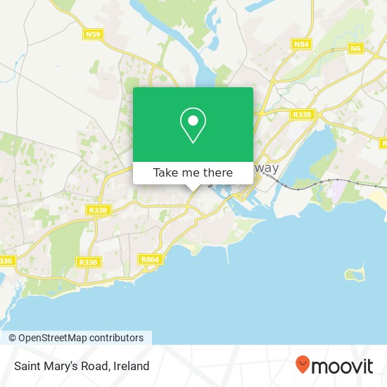 Saint Mary's Road map