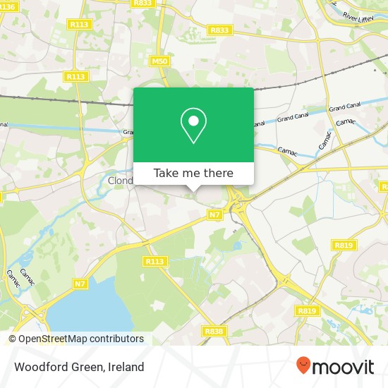 Woodford Green map